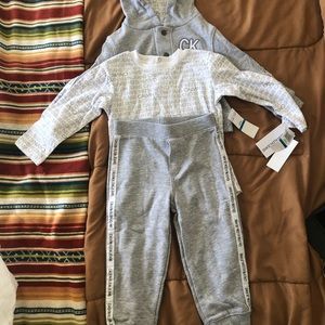 Calvin Klein 3-piece pajama set or outing outfit